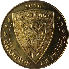 Monnaie de Paris Tourist Token - ASM Clermont Auvergne Champion de France 2010