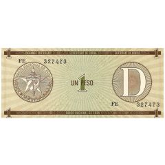 1 Peso `D` Foreign Exchange Certificate-Round `D`