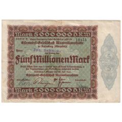 5 000 000 Mark Maximilianshütte