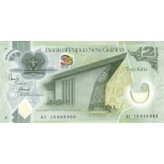 2 Kina 35th Anniversary of Independence