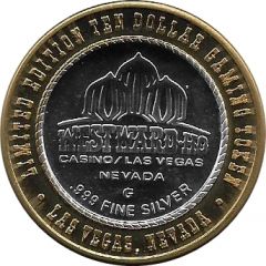 10 Dollar Gaming Token - Westward Ho Las Vegas