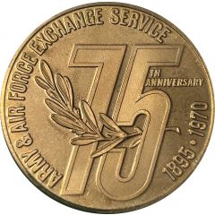 Medal - 75th Anniversary of Army & Air Force Exchange