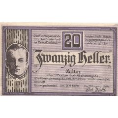 20 Heller Aurolzmünster