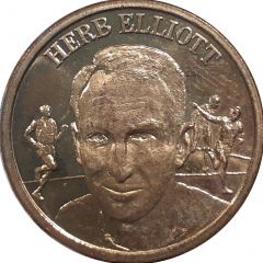 Medal - Olympic Gold - Herb Elliott Personality medal