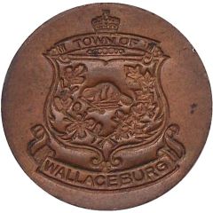 Medal - Town of Wallaceburg Ontario
