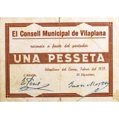 1 Peseta Vilaplana