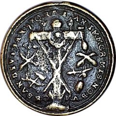 Pilgrimage medal - Sankt Emmeran monastery Regensburg