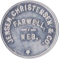 50 Cents - Jensen, Christensen and Co. Farwell, Nebraska