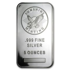5 oz Silver Sunshine Minting - MintMark SI