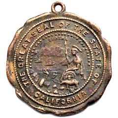 Medal - California Eureka