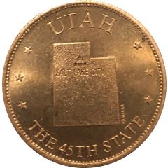 Token - Shell’s States of the Union Coin Game, Version 1 Utah