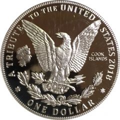 1 Dollar - Elizabeth II 1964 USA Morgan Dollar