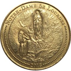 Monnaie de Paris Tourist Token - Lourdes Faites tout ce qu`il vous dira