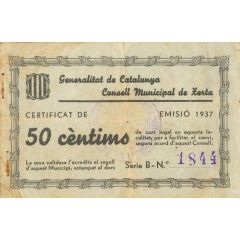 50 Céntimos Xerta