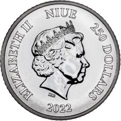 250 Dollars - Elizabeth II Roaring Lion