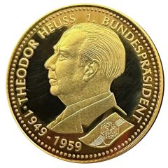 Medal - Deutschland Theodor Heuss