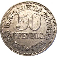 50 Pfennig - Bad Blankenburg