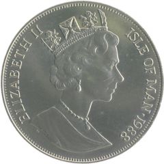 1 Crown - Elizabeth II Manx Cat