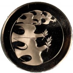 Holiday Greeting Card Medal - Peace on Earth
