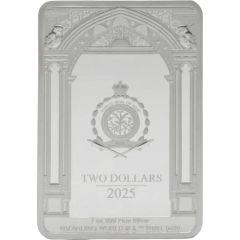 2 Dollars - Charles III Cornish Pixie