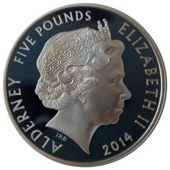 5 Pounds - Elizabeth II Destiny to Dynasty, Silver Proof