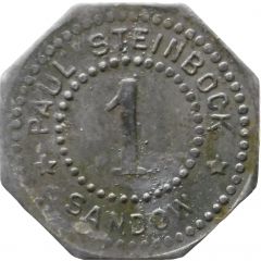 1 Pfennig - Sandow Paul Steinbock