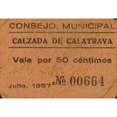 50 Céntimos Calzada de Calatrava