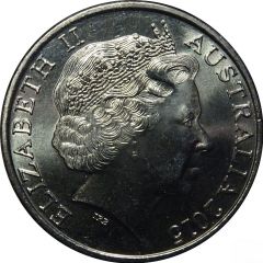 20 Cents - Elizabeth II 4th Portrait - The Unknown Soldier