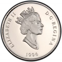 150 Dollars - Elizabeth II Peregrine Falcon, platinum