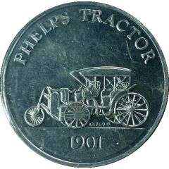 Token - Sunoco Antique Car Coins - Series 2 Phelps Tractor