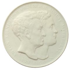 Medal - King Anton and Frederick Augustus of Saxony