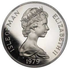 1 Crown - Elizabeth II Tynwald, Platinum Proof