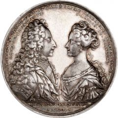 Medal - Wedding of Crownprince Christian Schultz medal, silver issue