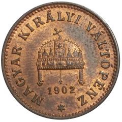 1 Fillér - Francis Joseph I