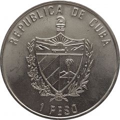 1 Peso Sea Mail Boat