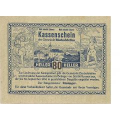 80 Heller Bischofstetten