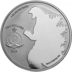 2 Dollars - Charles III Mechagodzilla