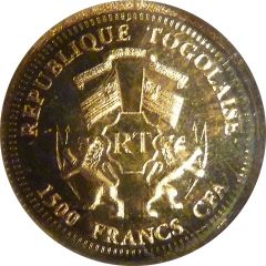 1500 Francs CFA French Marianne