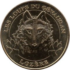 Monnaie de Paris Tourist Token - Lozère Les loups du Gévaudan