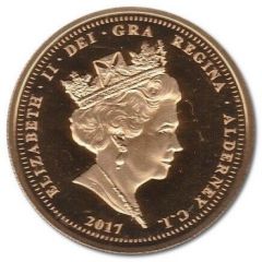 2 Sovereigns - Elizabeth II Platinum Wedding, Gold Proof