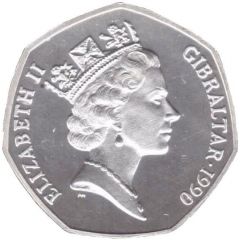 50 Pence - Elizabeth II Christmas, Silver Proof