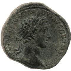 Sestertius - Commodus TR P II COS P P S C DE SARM