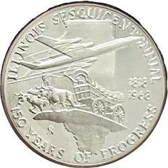 Medal - Illinois Sesquicentennial