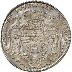 1 Thaler - Charles I Regenbogen - Ausbeute
