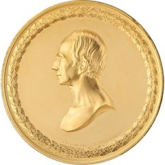 Medal - `Pure California Gold` Struck for Presentation to Henry Clay