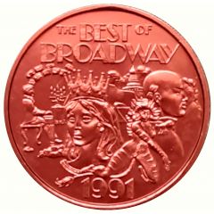 Mardi Gras Token - Cleopatra The Best of Broadway, Houma, Louisiana
