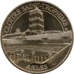 Tourist token - Monnaie de Paris - Arles - Cloître et clocher de Saint-Trophime