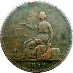 1 Penny - Peace and Plenty Melbourne, Victoria