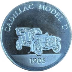 Franklin Mint - Collection of Antique Car Coins - Series 2 Cadillac Model D