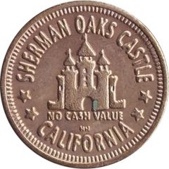 Game Token - Sherman Oaks Castle Sherman Oaks, California